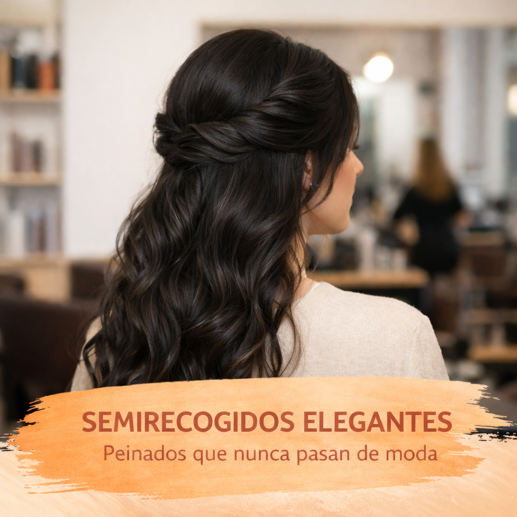En este momento estás viendo Semirecogidos elegantes: peinados que nunca pasan de moda