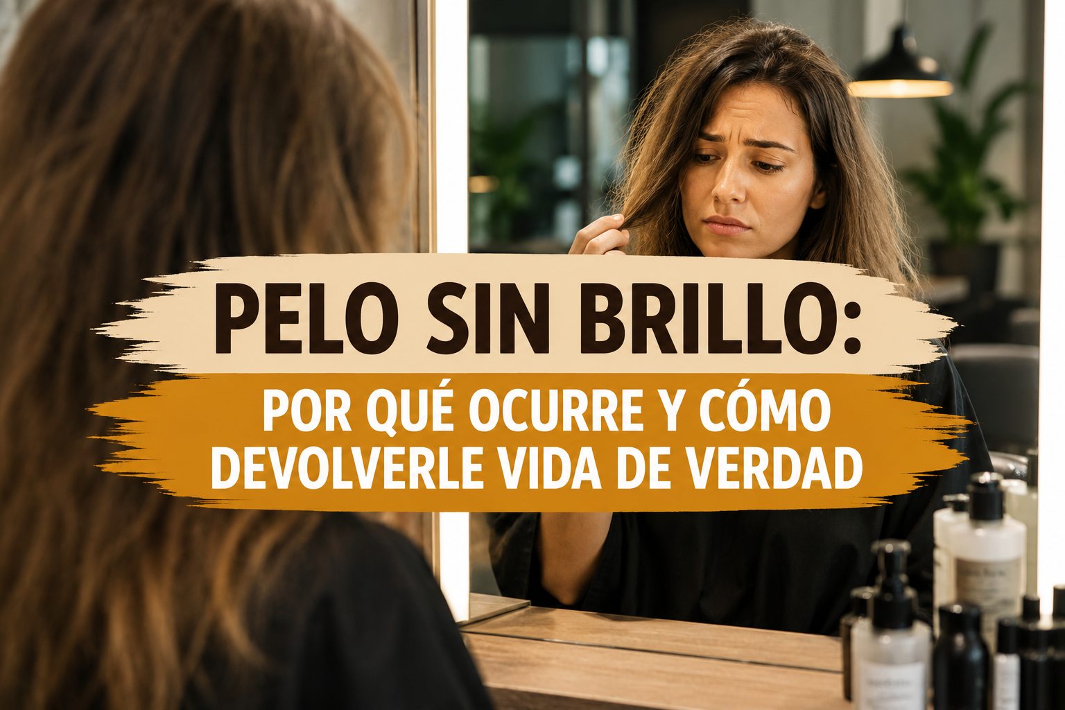 En este momento estás viendo Pelo sin brillo: por qué ocurre y cómo devolverle vida de verdad