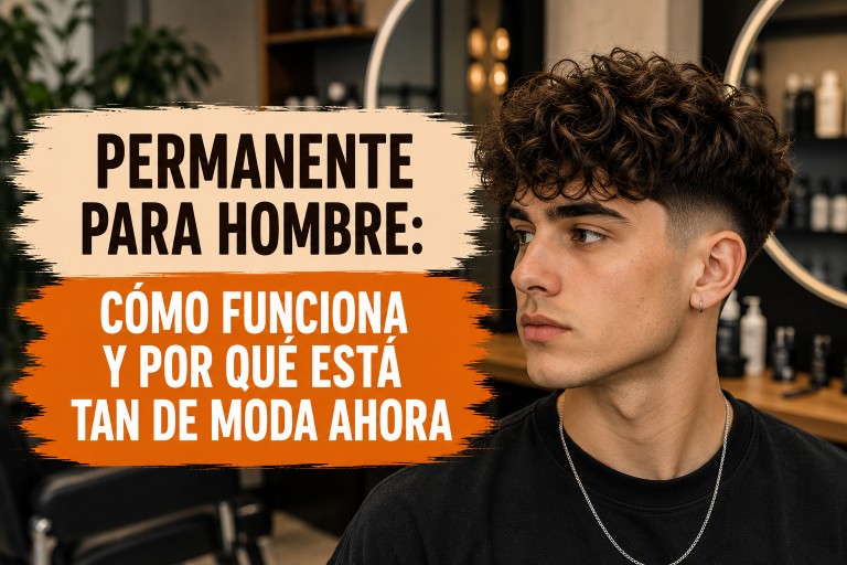 Lee más sobre el artículo Permanente para hombre: cómo funciona y por qué está tan de moda ahora