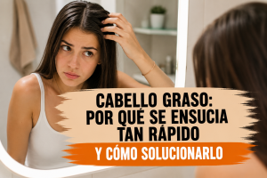 Lee más sobre el artículo Cabello graso: por qué se ensucia tan rápido y cómo solucionarlo