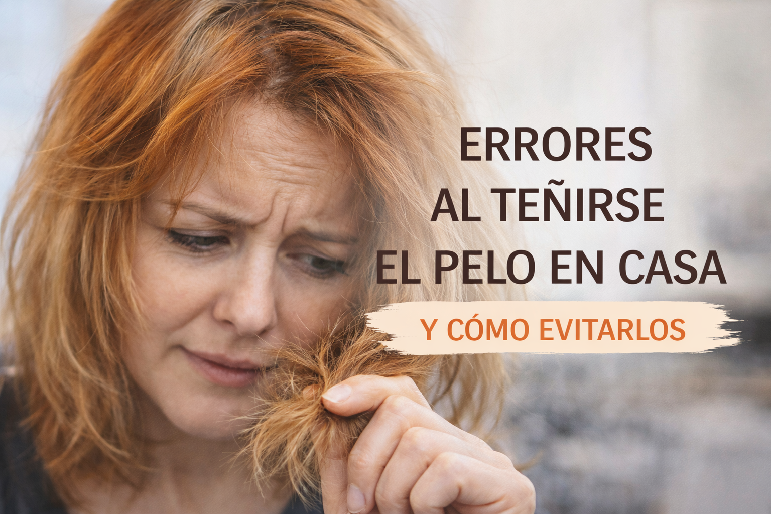 En este momento estás viendo Errores al teñirse el pelo en casa y cómo evitarlos